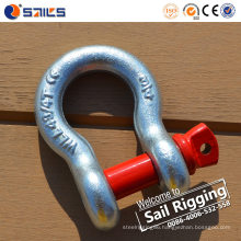 Us Type Drop Forged Screw Pin Bow Shaped Shackle G209